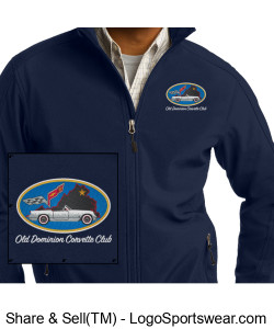 Mens Soft Shell Jacket Design Zoom